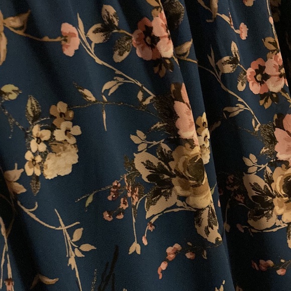 Blue floral dress - Picture 3 of 5